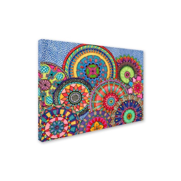 Hello Angel 'Mandala Parade' Canvas Art,18x24